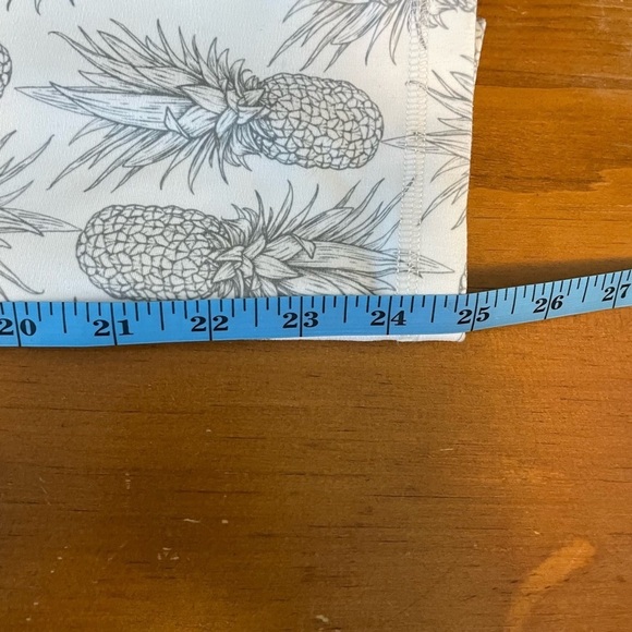 White Fox White Pineapple High Rise Leggings Womens S - Picture 7 of 10